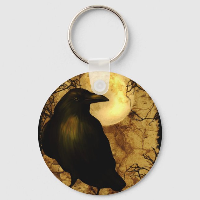My Raven Keychain Nyckelring (Framsida)