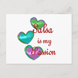 My Salsa Passion Vykort