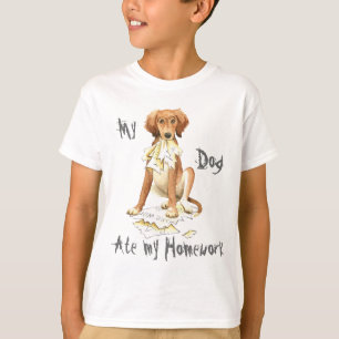 My Saluki Ate my Homwork Tee