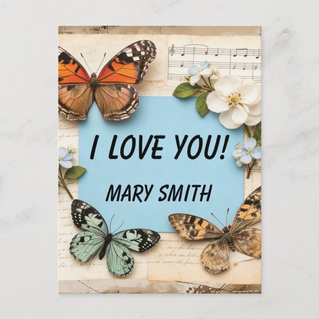 My Scrapbook  Vykort (Framsida)