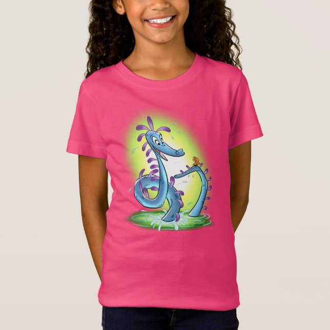 MY SEA SERPENT by Jeff Willis Art T Shirt (Framsida)
