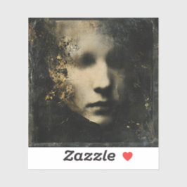 My Shadow Friend — Gothic Fine Art Klistermärken