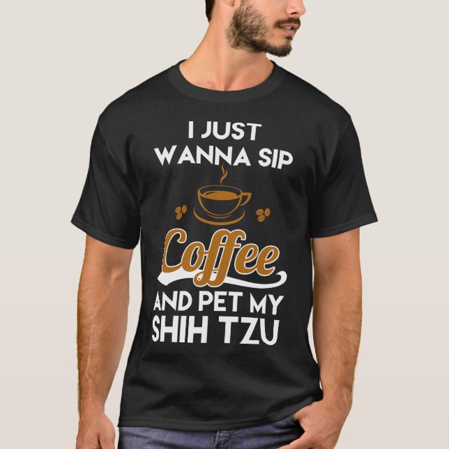 My Shih Tzu Hund T Shirt (Framsida)
