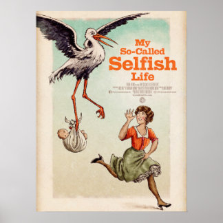 "My So-Called Selfish Life" Filmplakat - utan ram Poster
