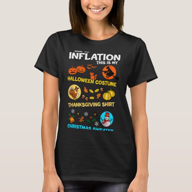 My Soky Halloween Thanksgiving Ugly Christmas Cost T Shirt (Framsida)