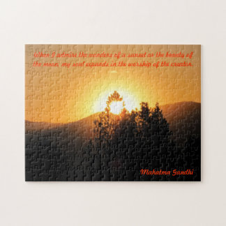 My Sole expanderar - Gandhi Quote Pussel
