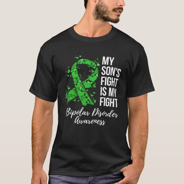 My Sonu2019s Fight Is My Fight Bipolar Disorder Aw T Shirt (Framsida)
