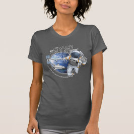 My spacewalk Journey (Dark mode) | Women Slim fit T Shirt