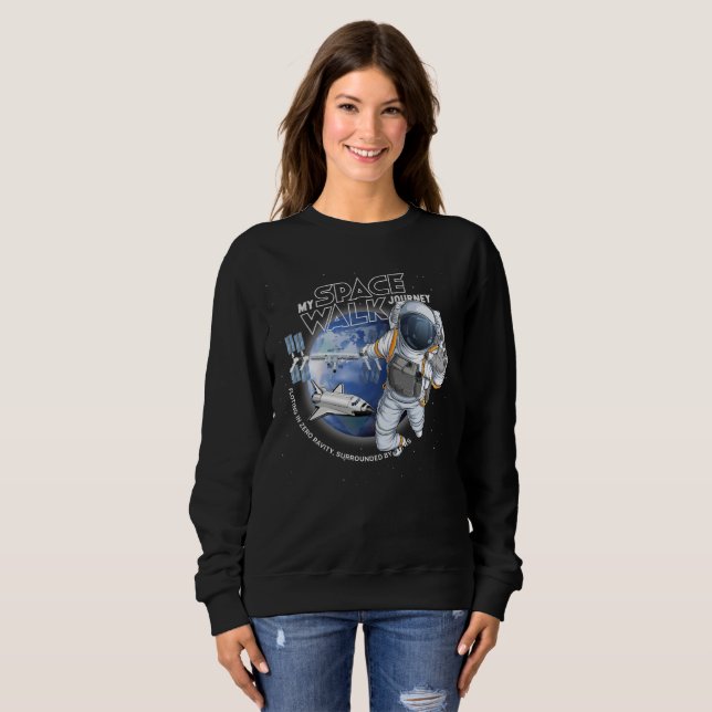 My spacewalk Journey (Dark mode) | Women T Shirt (Hel framsida)