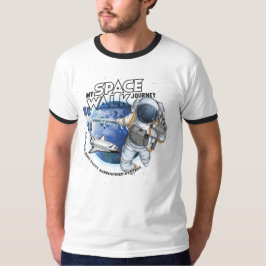 My spacewalk Journey | Men Ringer T Shirt