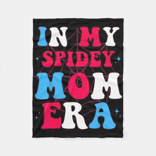 My Spidey Mamma Mors dag Fleecefilt (Framsidan)