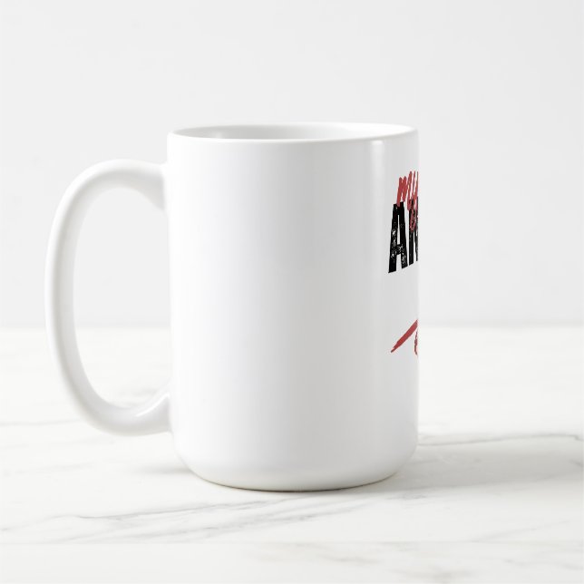 My spirit animal is a sloth _ funny sayins kaffemugg (Vänster)