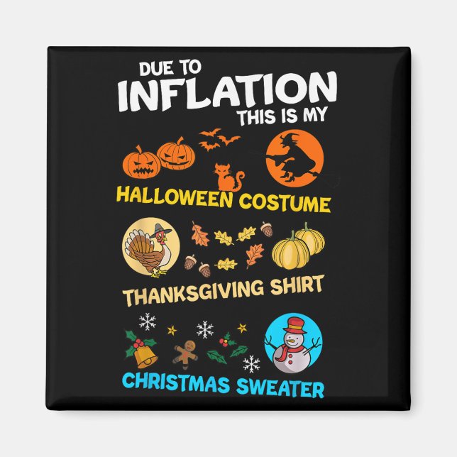 My Spooky Halloween Thanksgiving Ugly Christmas Co Magnet (Framsidan)