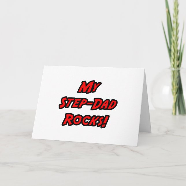 My Step-Pappa Sten Kort (Framsida)