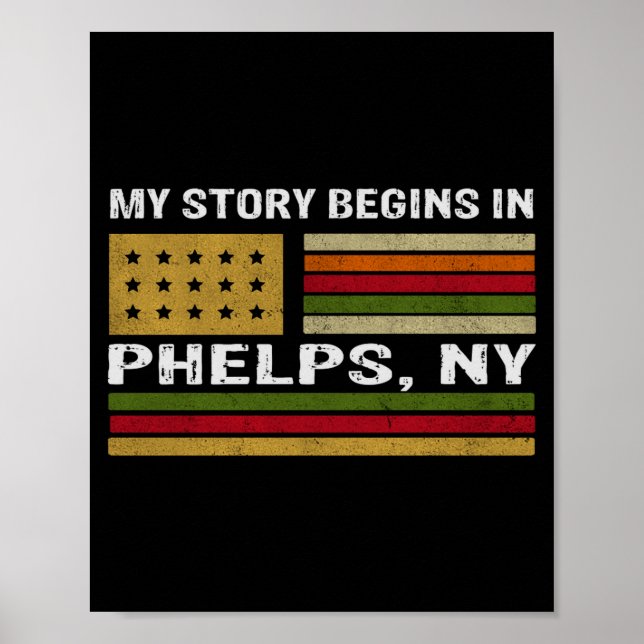 My Story Is Begins In Phelps Ny _1  Poster (Framsidan)