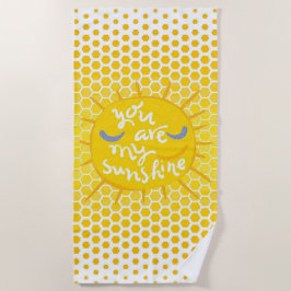 My Sunshine Beach Towel