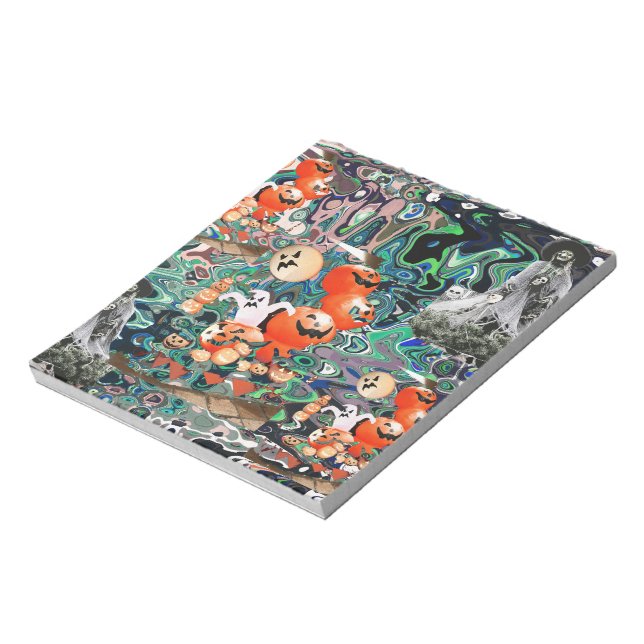 My Super Halloween V2 Anteckningsblock (Roterad)