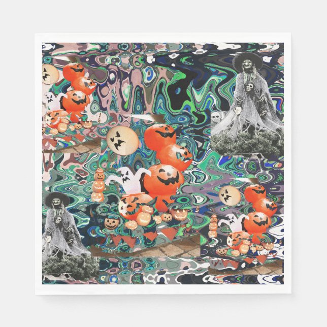 My Super Halloween V2 Pappersservett (Framsidan)