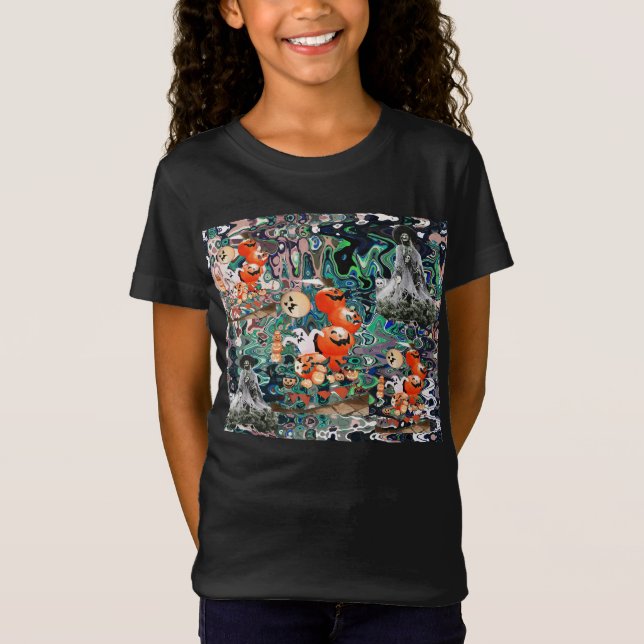My Super Halloween V2 T Shirt (Framsida)