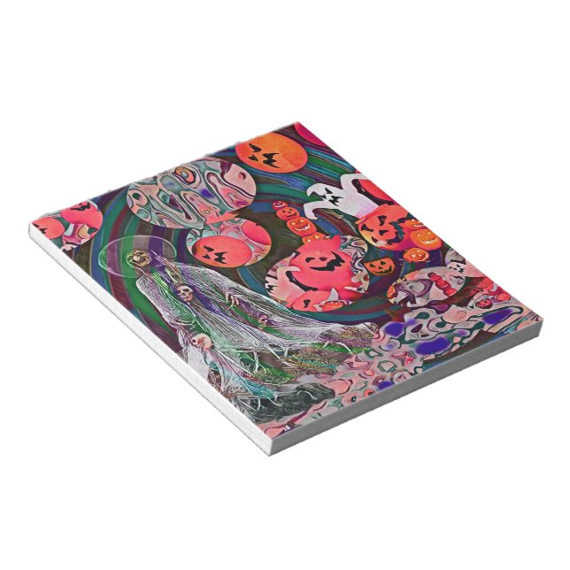 My Super Halloween V3 Anteckningsblock (Vinklad)