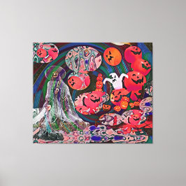 My Super Halloween V3 Canvastryck