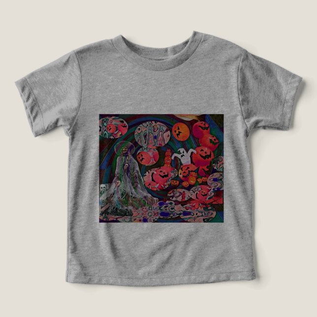 My Super Halloween V3 T Shirt (Design Framsida)