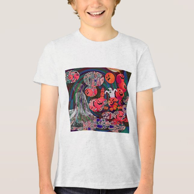 My Super Halloween V3 T Shirt (Framsida)