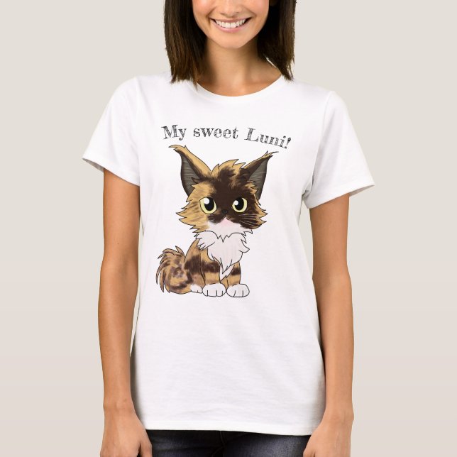 My sweet cat t shirt (Framsida)