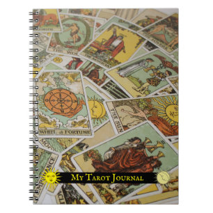 My Tarot Journal - RWS-däck Sol & Måne Anteckningsbok