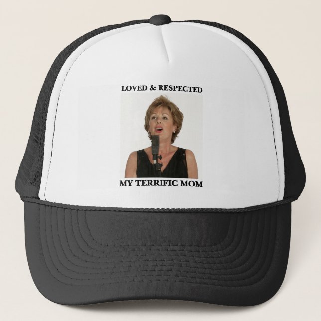 My Terrific Mom™ Trucker Hat (Customize It!) Keps (Framsida)