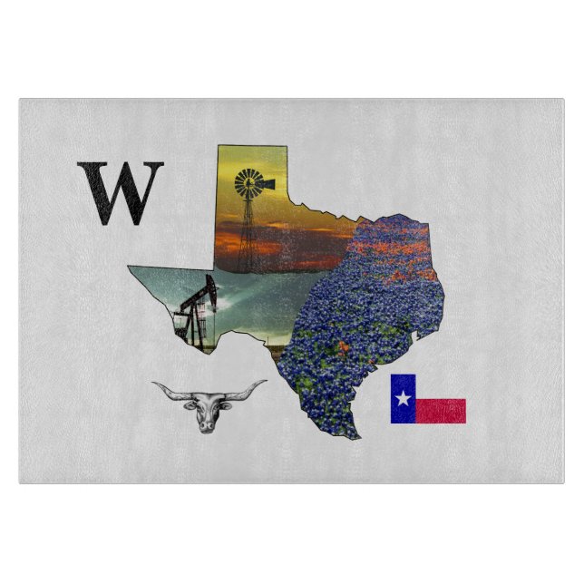 My Texas - map outline-steer-derrick-windmill (Framsidan)