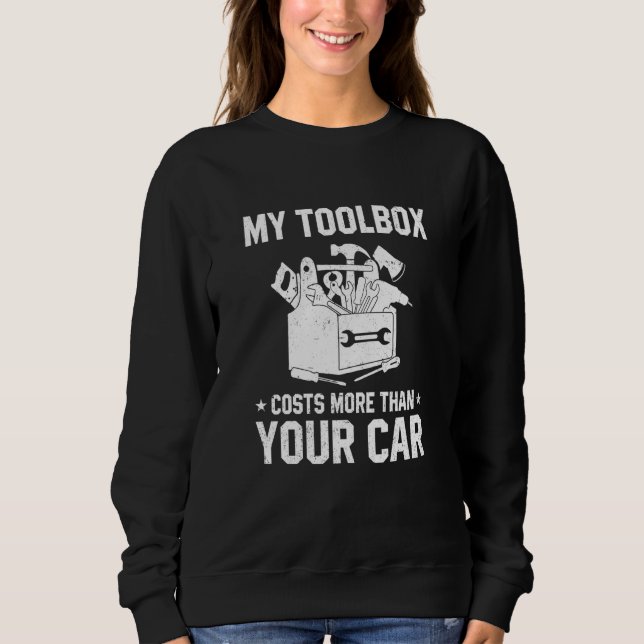 My Toolbox Costs More Than Your Car Technician Rep T Shirt (Framsida)