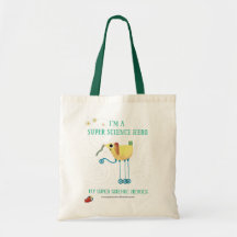 My Toppen Science Tote Bag - Gult minion