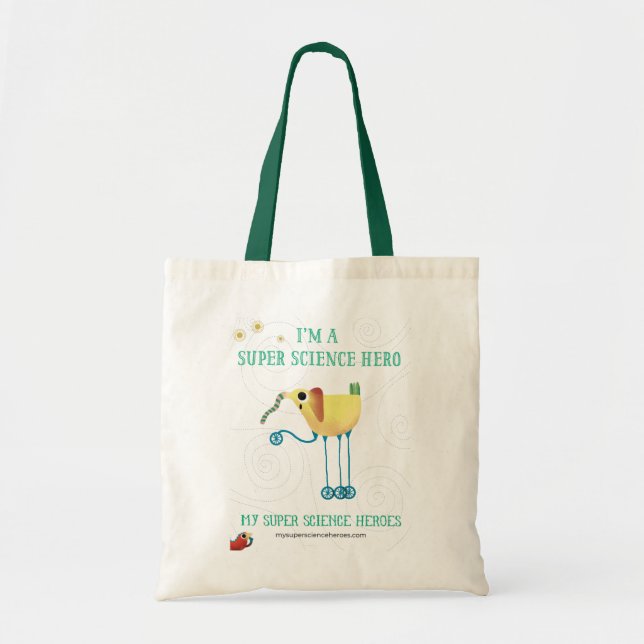 My Toppen Science Tote Bag - Gult minion Tygkasse (Framsidan)