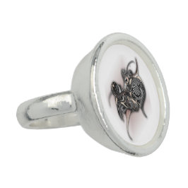 "My Transcendental Material", Round Ring
