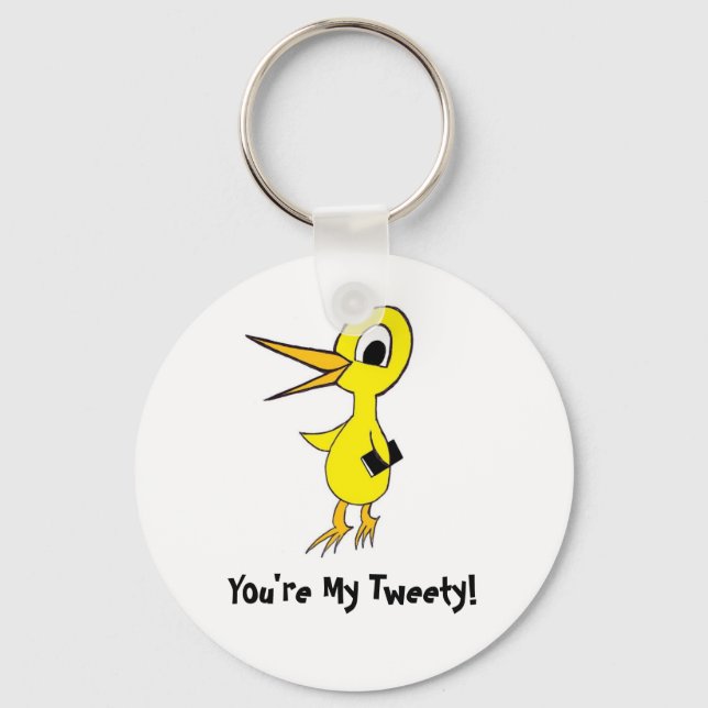 My Tweety Keychain Nyckelring (Framsida)