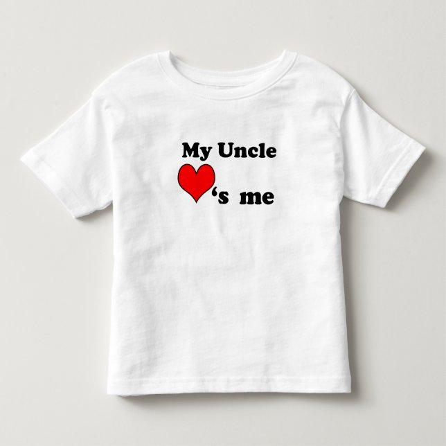 My Uncle loves me Tee (Framsida)