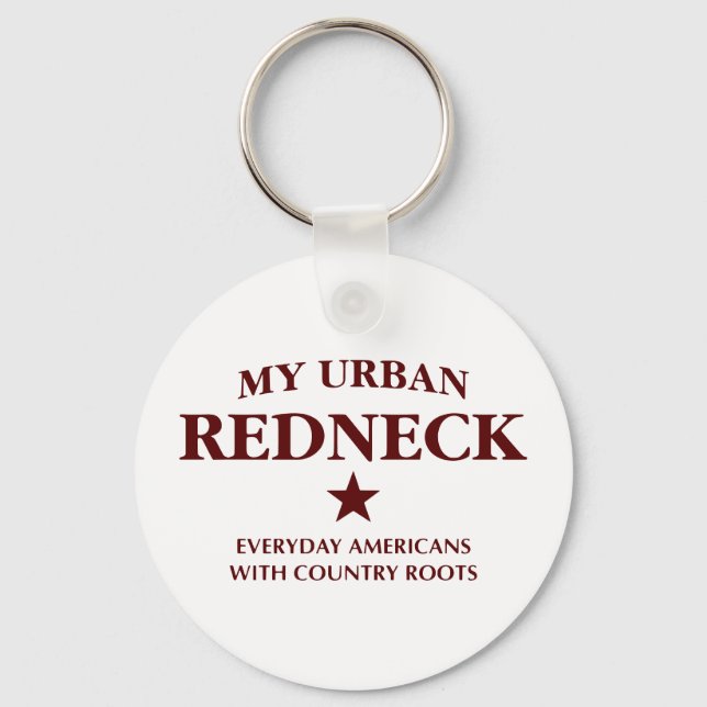 My Urban Redneck Keychain Nyckelring (Framsida)
