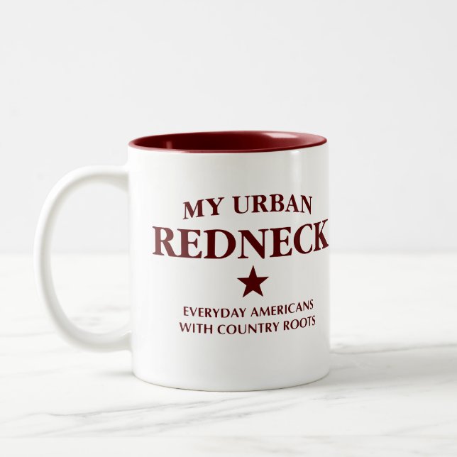 My Urban Redneck Mug Två-Tonad Mugg (Vänster)