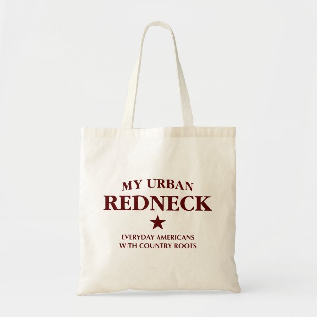 My Urban Redneck Tote Bag Tygkasse (Framsidan)