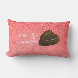 My Valentine Chocolate Heart Lumbarkudde