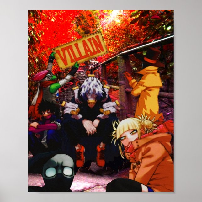 My Villain Academia Poster (Framsidan)