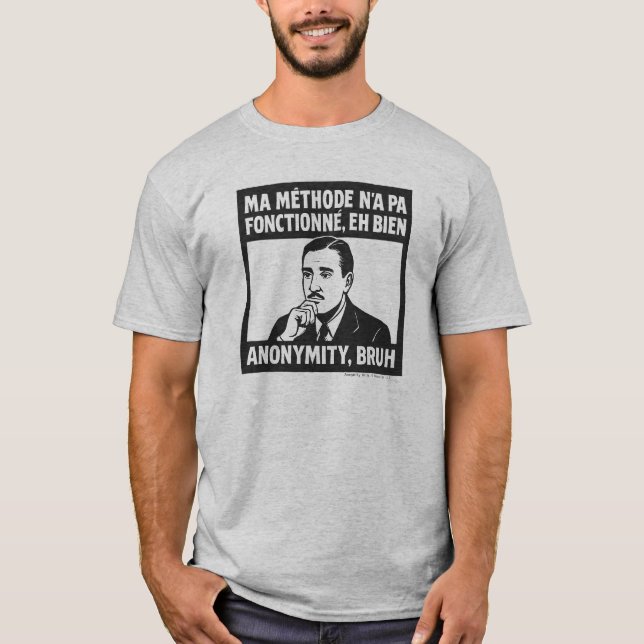 My Way Didn't Work - French - Men's Basic T-Shirt (Framsida)