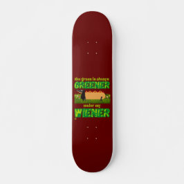  "MY WIENER" MINI SKATEBOARD BRÄDA 18,5 CM