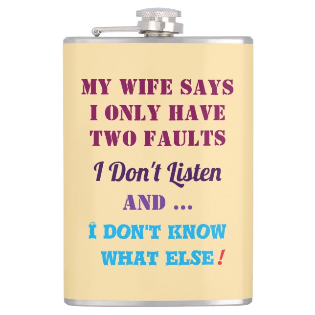 My Wife and My Faults Fickplunta (Framsidan)