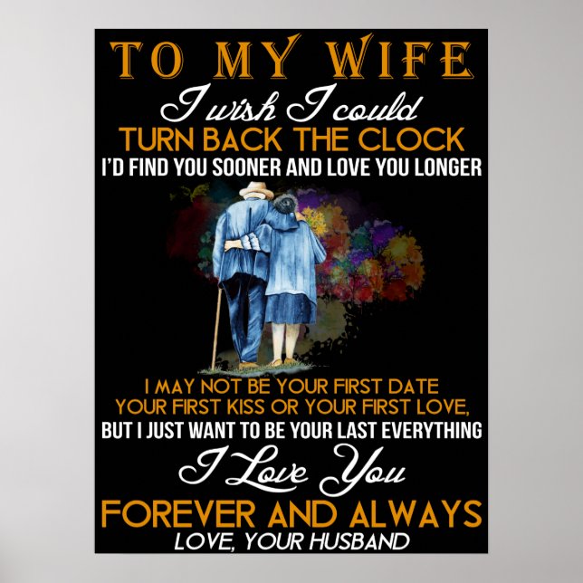 My Wife Poster (Framsidan)