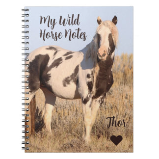 My Wild Horse Notes Thor Anteckningsbok
