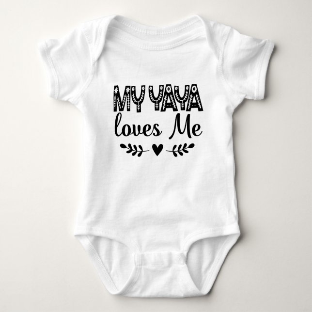 My Yaya Kärlek Me T Shirt (Framsida)