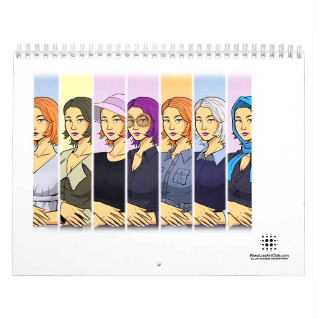 My Year with MonaLiza Kalender (Omslag)