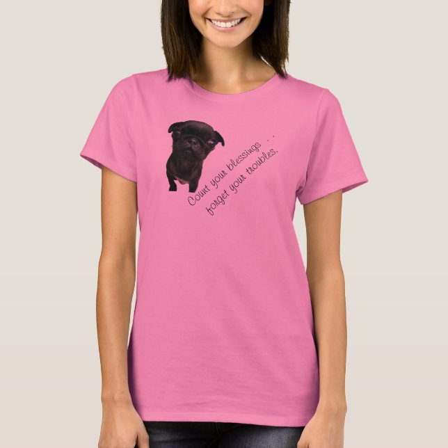 Mya Might - Räkna dina välsignelser Tee (Framsida)